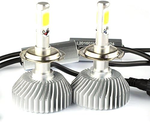 H7 Headlight LED Headbulbs Car Crystal Night Clear all-in-one LED implementation headlamps 30W 3600LM socket H7 6000K White bulb kit easy installation of conversion [2 Yr Warranty]