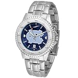 North Carolina Tar Heels NCAA Anochrome Competitor Mens Watch (Steel Band)