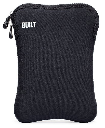 BUILT Neoprene Sleeve for 8-Inch e-Reader or Tablet Computer, Black (E-ES8-BLK)
