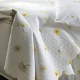 Margherite Percale Quilted Coverlet