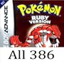 Pokemon Ruby Version Preloaded with All 493 Pokemon + All Items