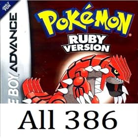 Pokemon Ruby Version Preloaded with All 493 Pokemon + All Items