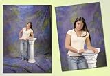 DMKFoto Photographic Studio Muslin Background / Backdrop 10x13 ft W044