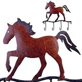 Key Hanging Hooks Rack - Western Horses by Regal Gift