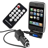 Zooinc Pro 3 in 1 Handsfree Car Kit Charger and FM Transmitter for Apple iPhone and iPod