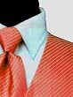 Tuxedo Vest - "Palermo" Mandarin Diamond Grid Pattern