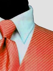 Tuxedo Vest - "Palermo" Mandarin Diamond Grid Pattern