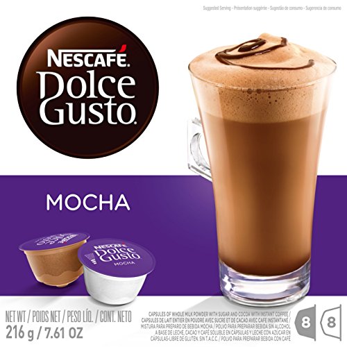 Nescafe Dolce Gusto for Nescafe Dolce Gusto Brewers, Mocha, 48 Count