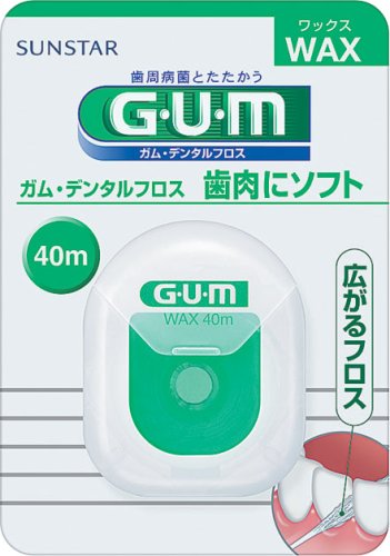 ガム  デンタルフロス40M  WAX