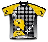 Caution Crashers Cycling Jersey for Men