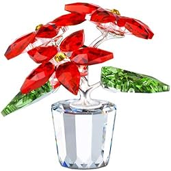 Swarovski Poinsettia Medium Size Figure