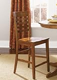 Liberty Furniture Cafe Collections Slat Back Bar Bar Stool