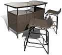 Strathwood Bar and Stool Set