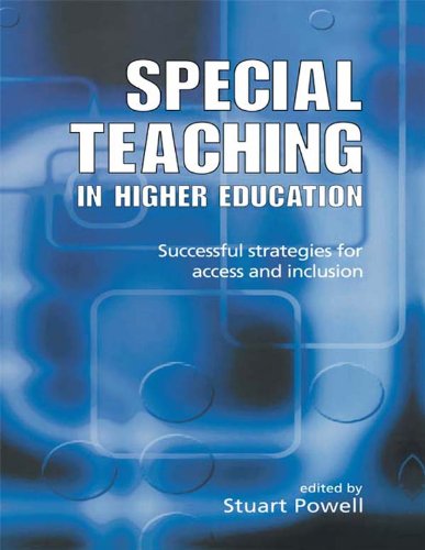 Special Teaching in Higher Education: Successful Strategies for Access and Inclusion