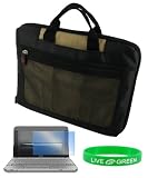 51OfIysy gL. SL160  Acer Aspire One AOA110 1588 8.9 Inch Lightweight Checkpoint Friendly Netbook Bag + Screen Protector   Tan Black