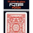 NTP Poker Floreale Standard Index Plastic Playing Cards (Red)