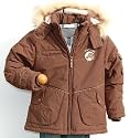 Outburst Winterjacke Reitjacke Pferde braun