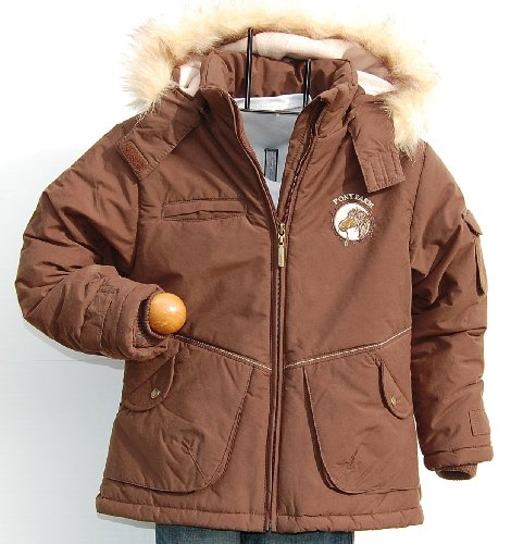 Outburst Winterjacke Reitjacke Pferde braun Gr.104