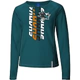 San Jose Sharks Womans NHL Astronomy Split Neck Top
