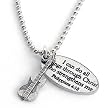Forgiven Jewelry - Zinc Alloy- Music Electric Guitar Pendant Necklace with I Can Do All Things Through Christ Tag