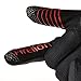 Firelion Long Finger Outdoor MTB Downhill Off Road Bicycle Gloves (Red, Medium)