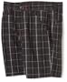 Paul Frank Boys 2-7 Paul Frank Plaid Shorts,Black,3T