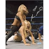 Michelle McCool Autographed Action 8x10 Photograph Sports Boxing