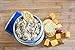 Stainless Steel Insulated Food Lunch Jar, Wide Mouth, Vacuum Keeps Food Hot or Cold, Blue, 400ml