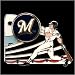 Milwaukee Brewers Hats : Milwaukee Brewers Home Run Pin