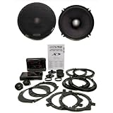 Alpine SPX-17PRO 6-1 2 2-Way Component Speaker System 