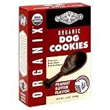 Castor & Pollux Organix Organic Dog Cookies, Peanut Butter Flavor, 12 Ounce Boxes (Pack of 4)