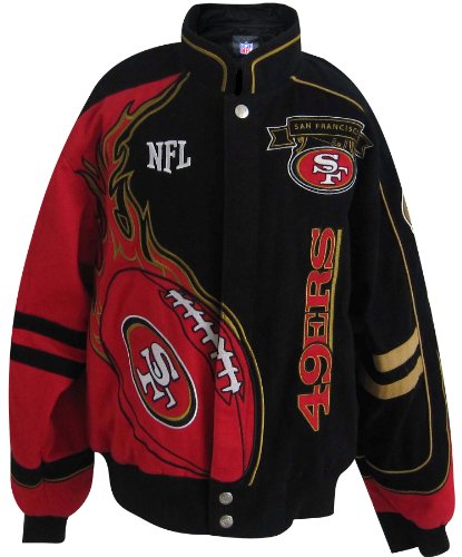 NFL San Francisco 49ers Men's Redzone Jacket (Team, XXX-Large)