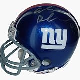 Ahmad Bradshaw Autographed New York Giants Replica Mini Football Helmet