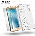 Samsung S7 edge Screen Protector, D&P Full Screen Tempered Glass Screen Protector for S7 edge (Gold frame)