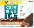 South Beach Living Snack Bars, Whipped Chocolate Almond Delight, 6 Count, 5.88-Ounce Boxes (Pack of 5)