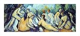 Bathers by Paul Cezanne poster print,40 in. x 18 in.