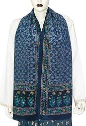 Designer Scarf Crepe Silk Fashion Accessories 22 X 72 inches (rsrf027)