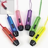 Plastic Transparent Flashlights On A Rope (12)