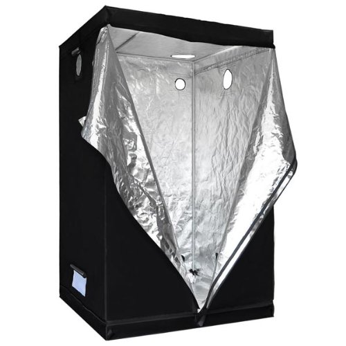 Upgrade Reflective Interior 48 X 48 X 78 Inch Hydroponics Plant Grass Flower Herb Dark Room Grow Tent Growing Area Tent Box