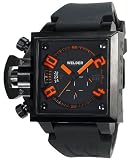 Welder by U-Boat K25B Chronograph Black Ion-Plated SS Mens Sport Watch K25B-4701