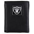 Oakland Raiders Mens NFL Genuine Leather Tri-fold Wallet