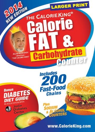 The Calorie King Calorie, Fat & Carbohydrate Counter 2014