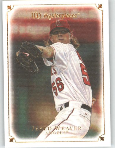 2007 Upper Deck / UD Masterpieces #64 Jered Weaver - Los Angeles Angels? ? ? ? ? ? ? (Baseball Cards)