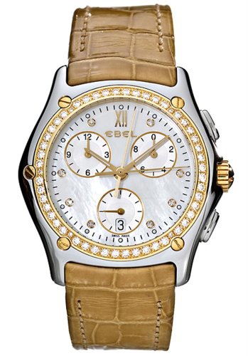 Ebel Mens Chronograph Watch 1251f45-9735260c