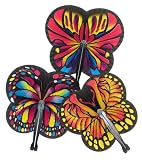 Butterfly Folding Fans (1 Dz) Butterfly Folding Fans (1 Dz)