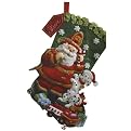 Bucilla Fireman Santa Stocking Kit [Warning: Choking hazard small parts]