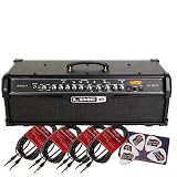 Line 6 Spider IV 150HD 150-Watt Guitar Amp Head Bundle with Four 20-Foot Instrument Cables and Pick Card