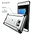 Galaxy Note 7 Case, POETIC Affinity Series Premium Thin/No Bulk/Clear/Dual material Protective Bumper Case for Samsung Galaxy Note 7 (2016) Black/Clear