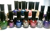 Kleancolor Nail Polish - 16 Glitter Colors with Nail Hardener & Clear Kleancolor Nail Polish - 16 Glitter Colors with Nail Hardener & Clear
