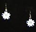 Franz Baby Five Spot Flower Earrings * Porcelain Jewelry FJ00210
